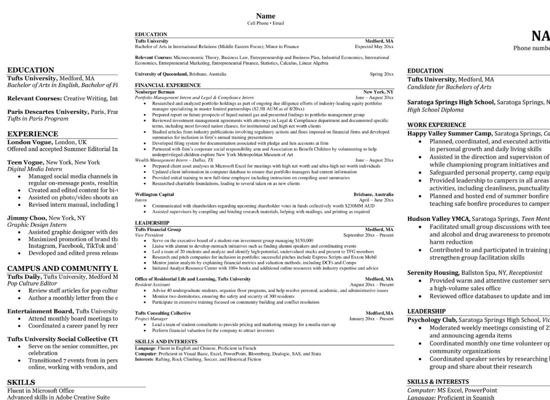 Resume Builder - Create ATS Friendly Resumes